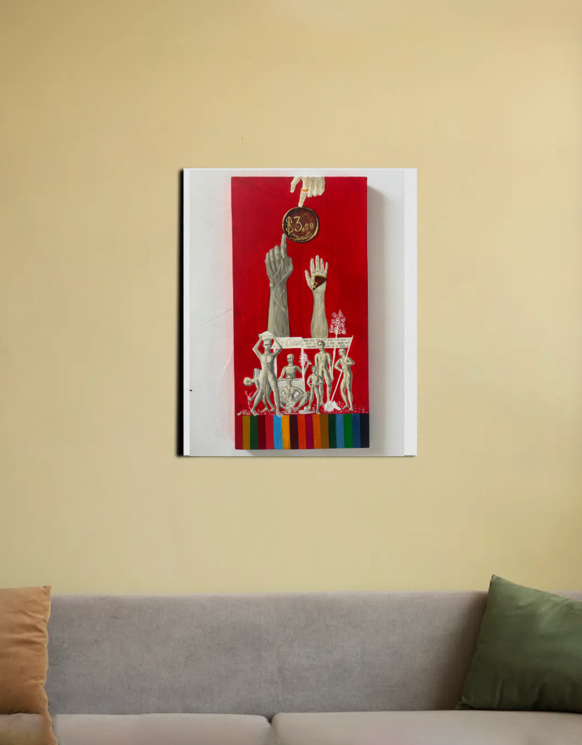 UNDP SDG 1 Poster Design 16"x20" Canvas Poster by @Yatharth_wsnk