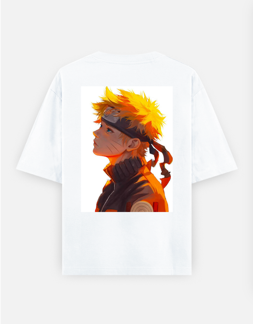 Naruto Shippuden Oversized T-shirt (Back print) by @Barefoot_thoughts_in_pixels