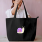 Cute snail Everyday Large Tote Bag by @astravore_designs