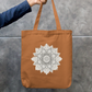 Mandala Art Tote Bag Zipper Tote Bag by @rd_digital_store
