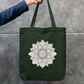 Mandala Art Tote Bag Zipper Tote Bag by @rd_digital_store