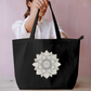 Mandala Art Tote Bag Everyday Large Tote Bag by @rd_digital_store
