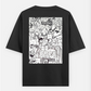Doodle art 🎨 Oversized T-shirt (Back print) by @my_artz_06