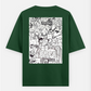 Doodle art 🎨 Oversized T-shirt (Back print) by @my_artz_06
