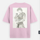 Jungkook art tshirt Oversized T-shirt (Back print) by @my_artz_06