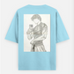 Jungkook art tshirt Oversized T-shirt (Back print) by @my_artz_06