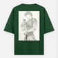 Jungkook art tshirt Oversized T-shirt (Back print) by @my_artz_06