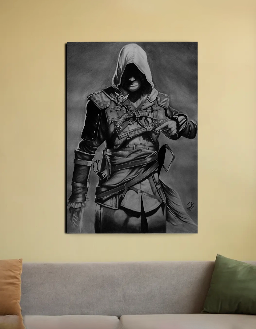 Assassin's Creed poster 20"x30" Canvas Poster by @sarangdhar_by_kunal