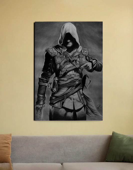 Assassin's Creed poster 20"x30" Canvas Poster by @sarangdhar_by_kunal