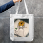 Cute collection Zipper Tote Bag by Joice Augustine 