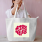 Stay wierd Everyday Large Tote Bag by Rinza 