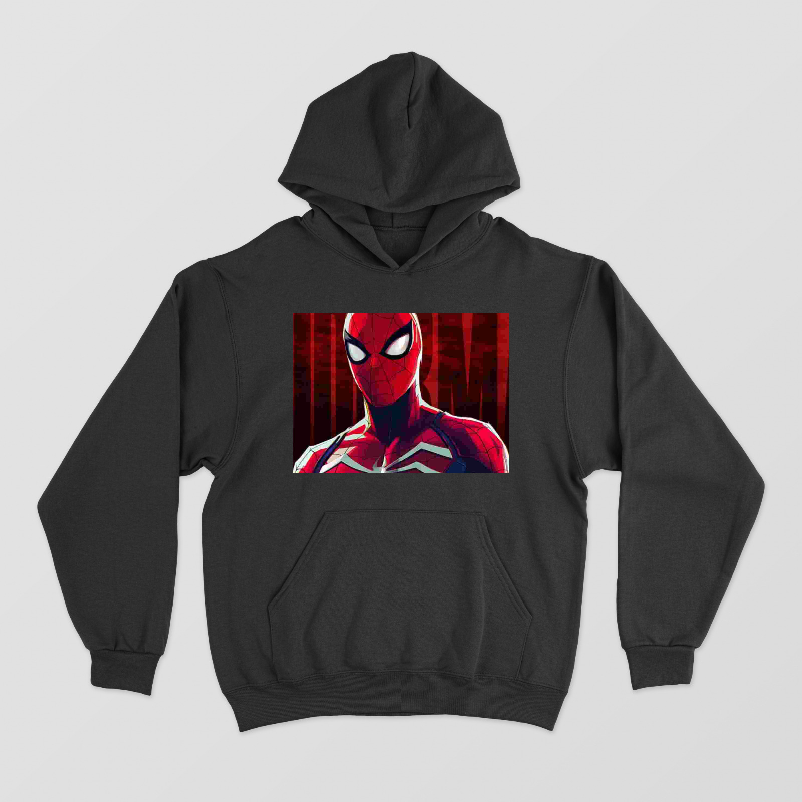 Hero in Red Unisex Hoodie by @artivio.illustrates