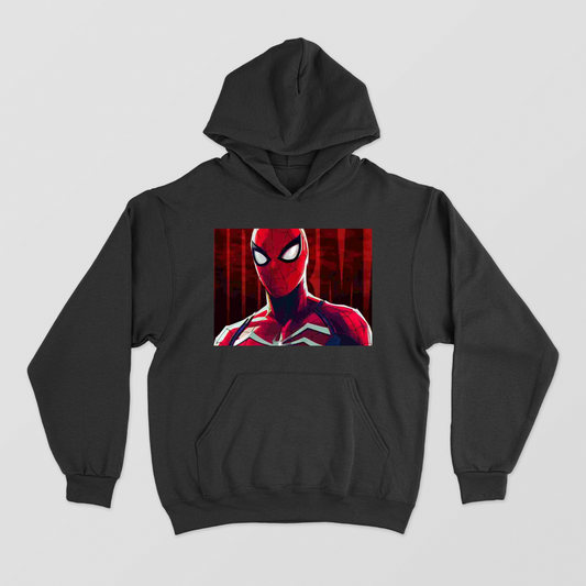 Hero in Red Unisex Hoodie by @artivio.illustrates