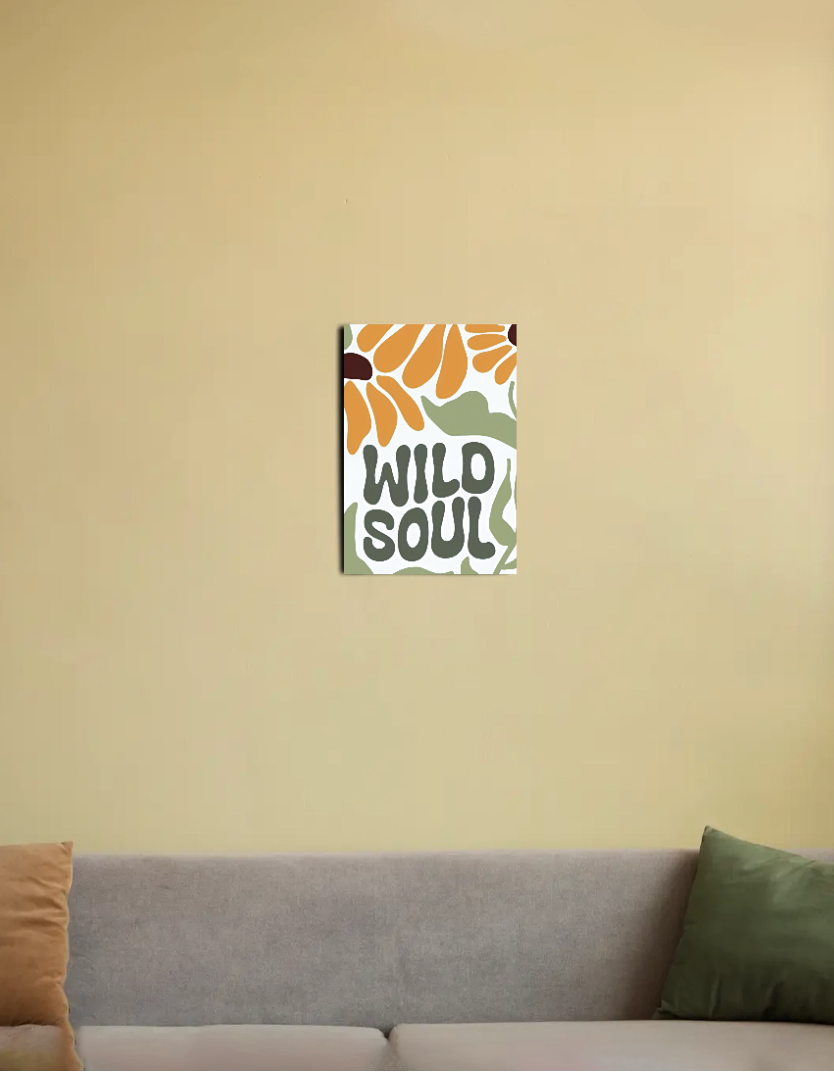 Wild soul 8"x12" Canvas Poster by @artivio.illustrates