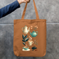 Tea Lover Tote Bag Zipper Tote Bag by @rd_digital_store