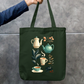 Tea Lover Tote Bag Zipper Tote Bag by @rd_digital_store