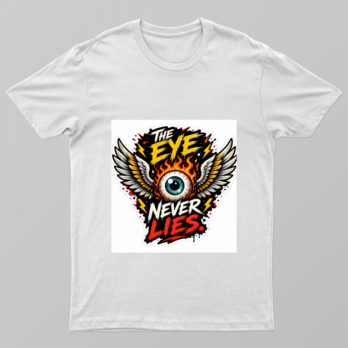 The Eye never lies, unisex T-shirts Unisex T-shirt by Mathurti Dhana sudha