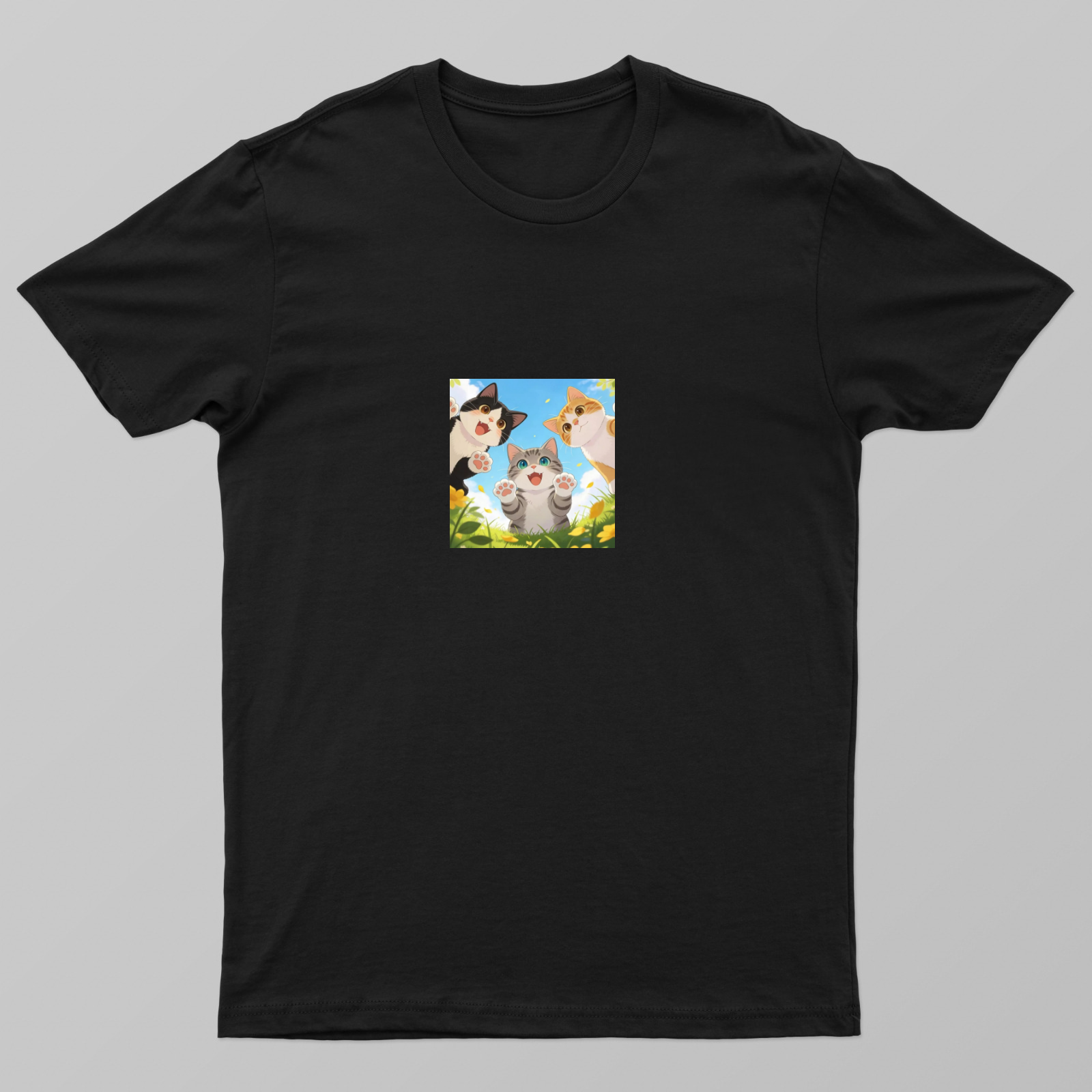 Glorias Kitten Unisex T-shirt by @hairajpu
