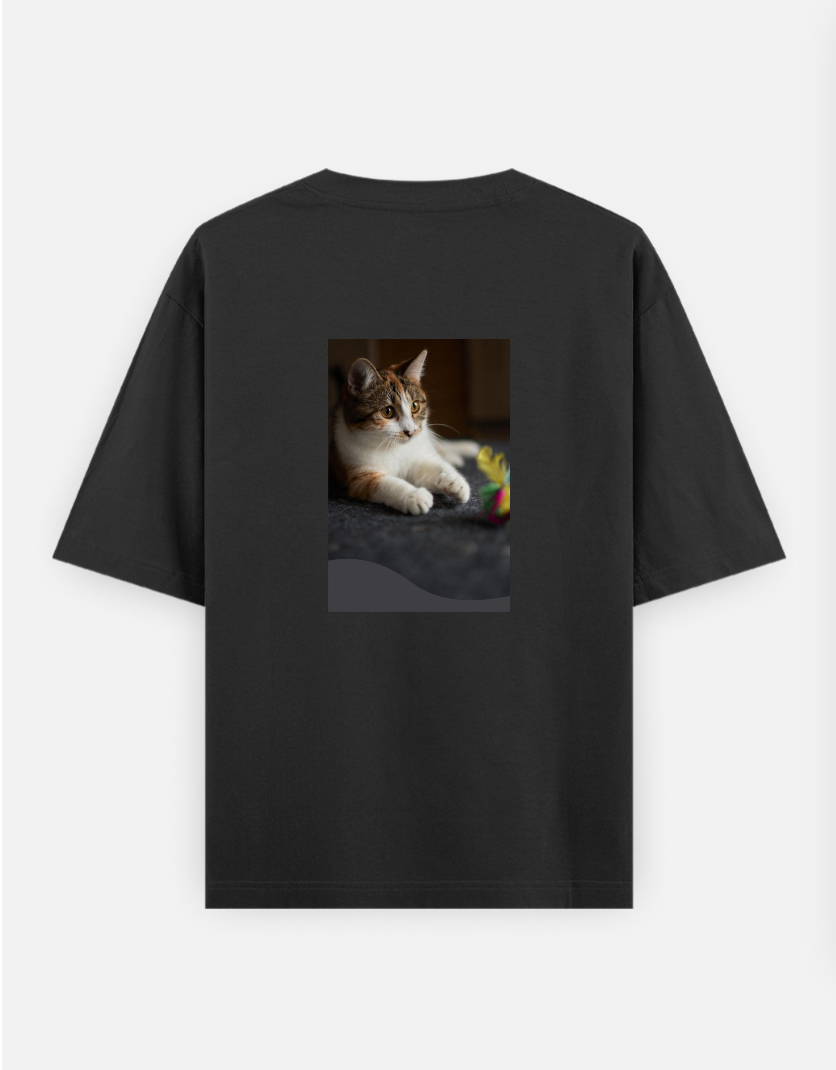 Love Your Self Oversized T-shirt (Back print) by @hairajpu