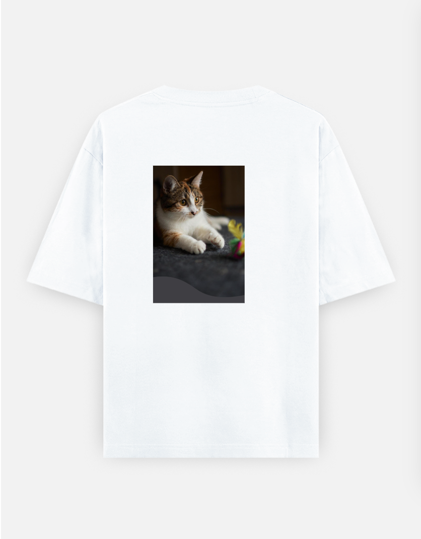 Love Your Self Oversized T-shirt (Back print) by @hairajpu