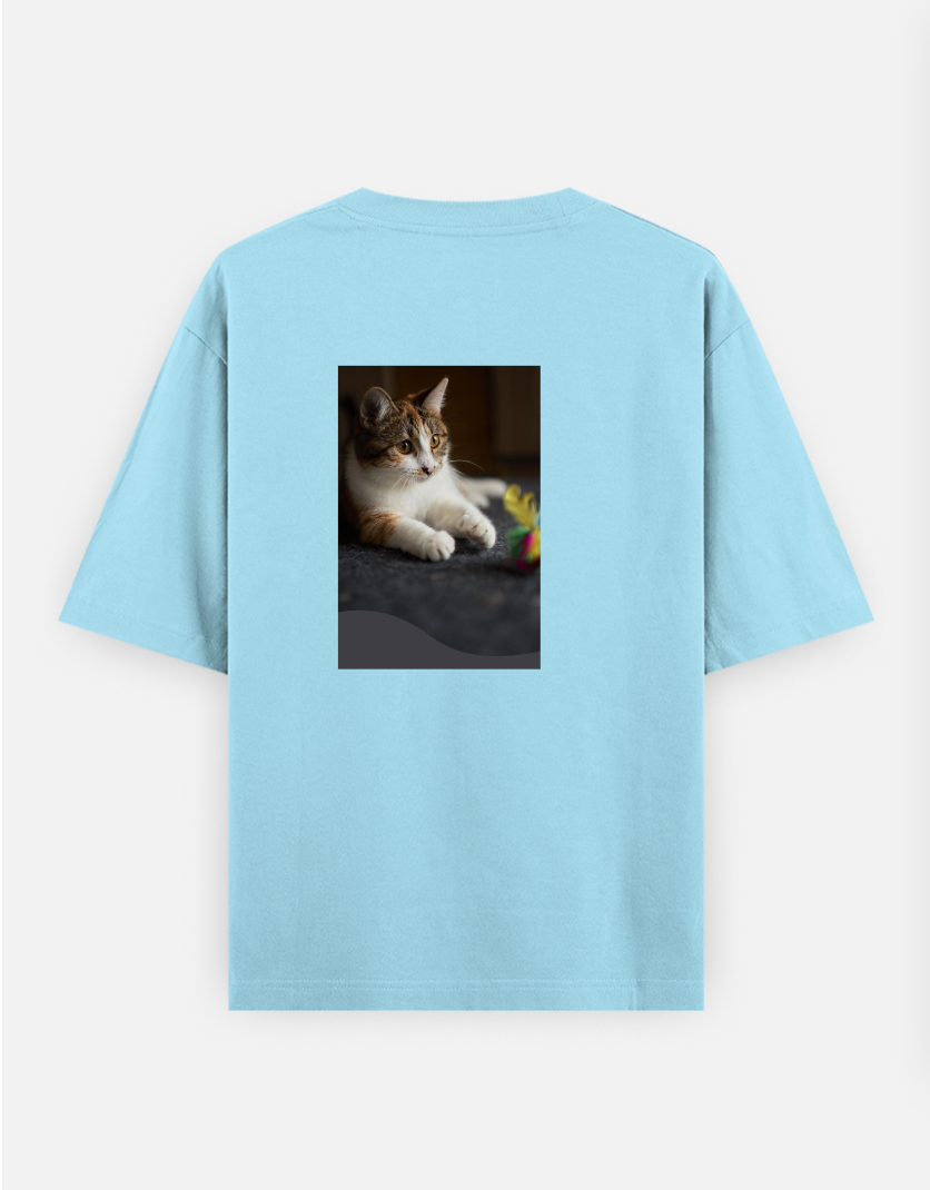 Love Your Self Oversized T-shirt (Back print) by @hairajpu