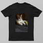 Cat Unisex T-shirt by @hairajpu