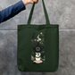 Tea Art Tote Bag Zipper Tote Bag by @rd_digital_store