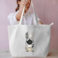 Tea Art Tote Bag Everyday Large Tote Bag by @rd_digital_store