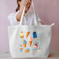 Ice Cream Art Tote Bag Everyday Large Tote Bag by @rd_digital_store