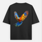 Wildlife Freedom Oversized T-shirt (Back print) by @hairajpu