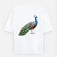 Wildlife Born Free Oversized T-shirt (Back print) by @hairajpu