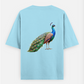 Wildlife Born Free Oversized T-shirt (Back print) by @hairajpu