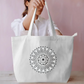 Mandala Mood Everyday Large Tote Bag by @sketch.box.studios
