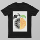 Mandala Orange Harmony Unisex T-shirt by @sketch.box.studios