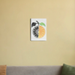 Mandala Orange Harmony 8"x12" Canvas Poster by @sketch.box.studios