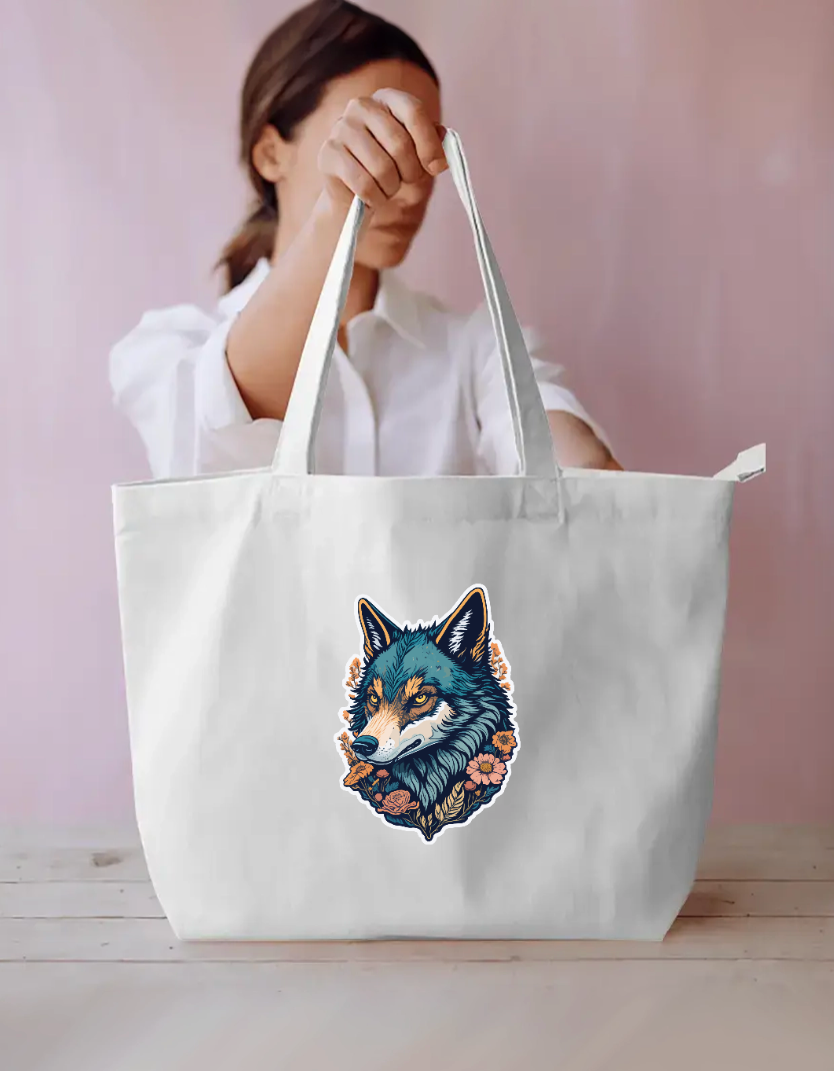 Wild Insticts Everyday Large Tote Bag by @hairajpu