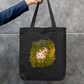 Cats in the wild ☘️ Zipper Tote Bag by @soufflegrass