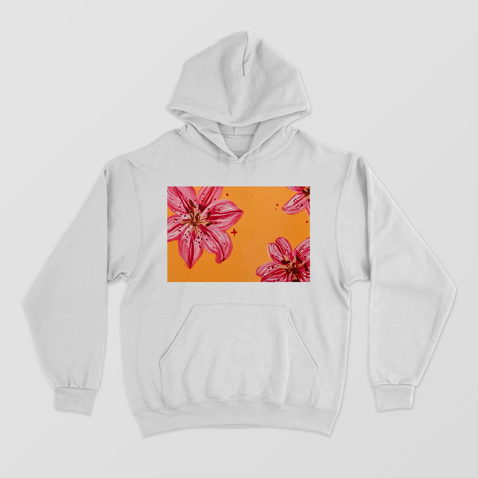Lilies Unisex Hoodie by @soufflegrass