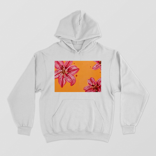 Lilies Unisex Hoodie by @soufflegrass