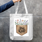 Stay kind Zipper Tote Bag by @rashmittabaruah