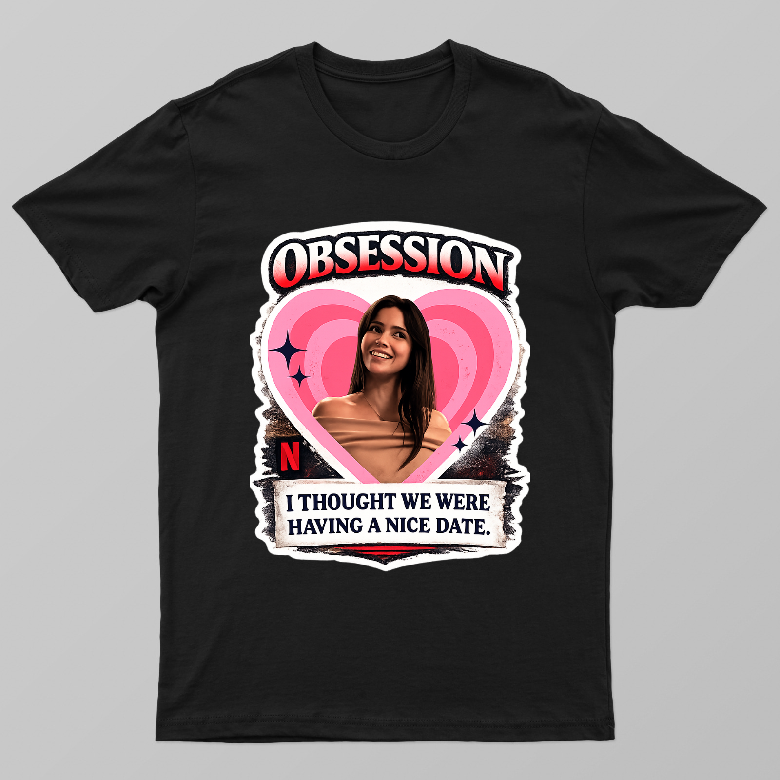 Obsession Unisex T-shirt by @tenacious08