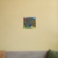 Dancing peacock 8"x8" Canvas Poster by @rashmittabaruah