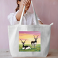 Blackbuck Everyday Large Tote Bag by @rashmittabaruah