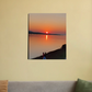 Sunset 16"x20" Canvas Poster by Shubhra Saha