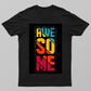 Typography t shirts Unisex T-shirt by Rishabh 