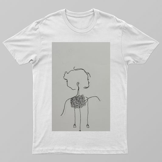 Invisble burden Unisex T-shirt by Simmi Sharma