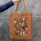 Space Exploration Tote Bag Zipper Tote Bag by @rd_digital_store
