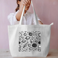 Space Exploration Tote Bag Everyday Large Tote Bag by @rd_digital_store