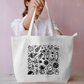 Space Exploration Tote Bag Everyday Large Tote Bag by @rd_digital_store