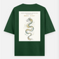 Eternal rise Oversized T-shirt (Back print) by @rashmittabaruah